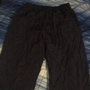 Navy Blue Sportswear Pants